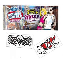 Žvýkačky Mega tatto Dubble 9g/24ks/