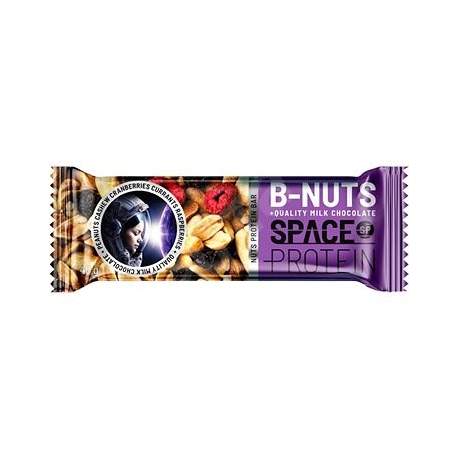 Space Protein B-Nuts tyčinka oříšky/lesní plody/čokoláda 40g