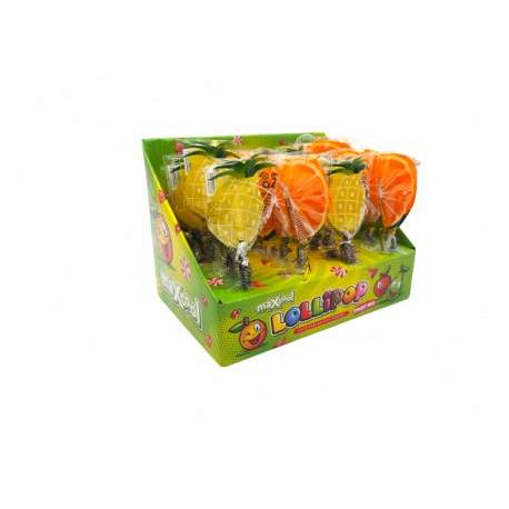 Maxcool lollipop Fruit mix 18g 24ks