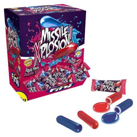 Fini Missile xplosion bubble gum 5g x 200ks