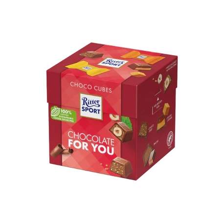 Ritter Sport choco cubes ,,CHOCOLATE FOR YOU" 176g