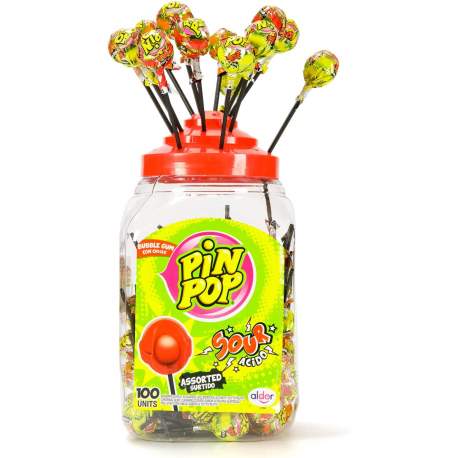 PIN POP Sour acido 17g /100ks/