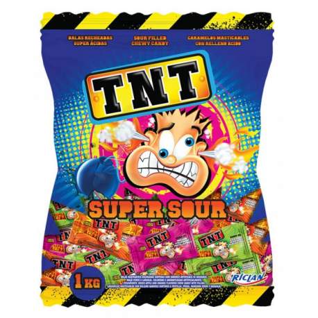 TNT super sour bonbony 1kg 