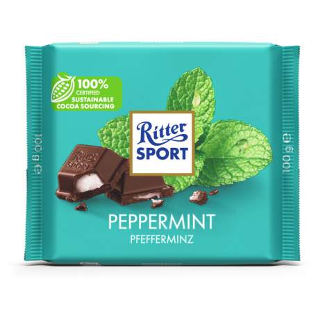 Ritter Sport Peppermint čokoláda 100 g