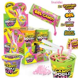 Johny Bee Candy Noodle Cup 55g/12ks/