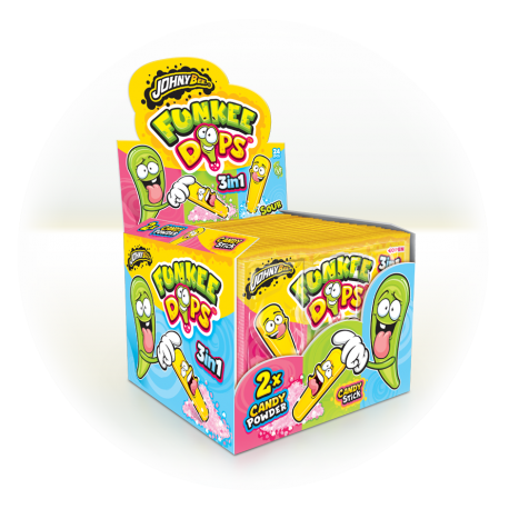 Johny bee funkee dips 28g/24ks/