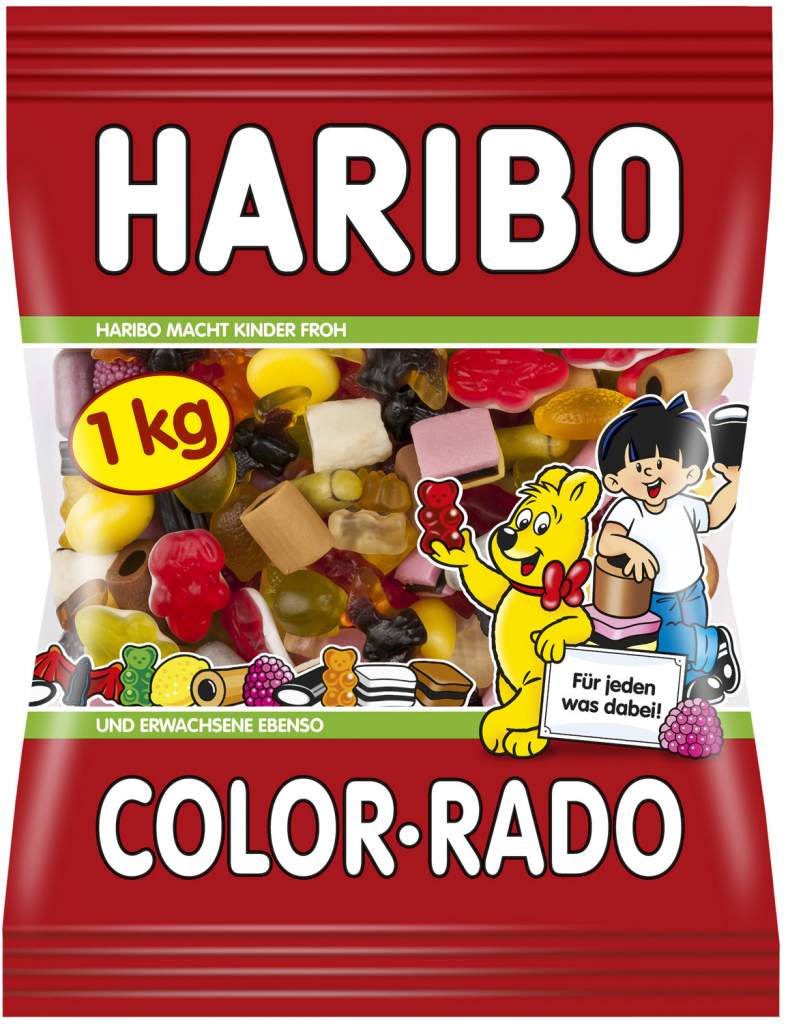 Haribo Color Rado 1kg - Cukrovinkový svět