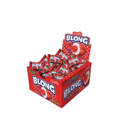 Blong Red jahodová žvýkačka 5g /40ks/